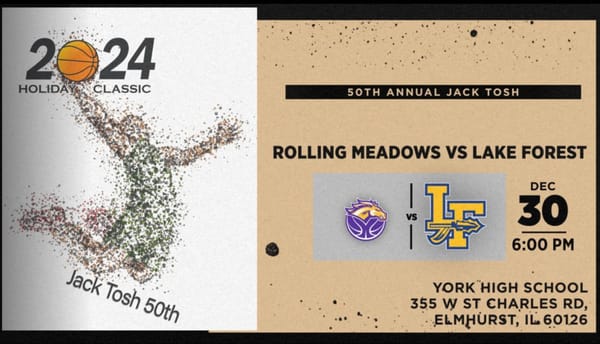 Next up: Rolling Meadows vs. Lake Forest (Jack Tosh Tournament)